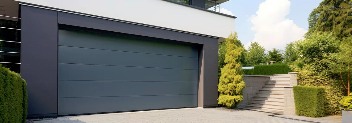 Haas Galvanized Steel Garage Door in Joliet, IL