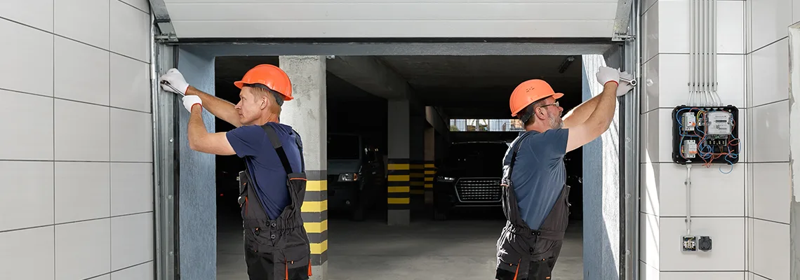 Wooden Garage Door Frame Repair in Joliet, Illinois